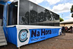 Carreta do Na Hora nas Cidades leva serviços ao público no Moto Week 2025
