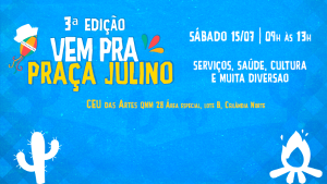Sejus realiza Vem Pra Praça Julino